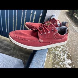 Clark’s Men’s Sneakers Red Sz 12 US